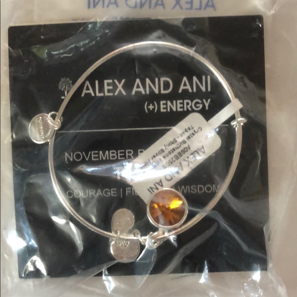 Alex and Ani silver bracelet